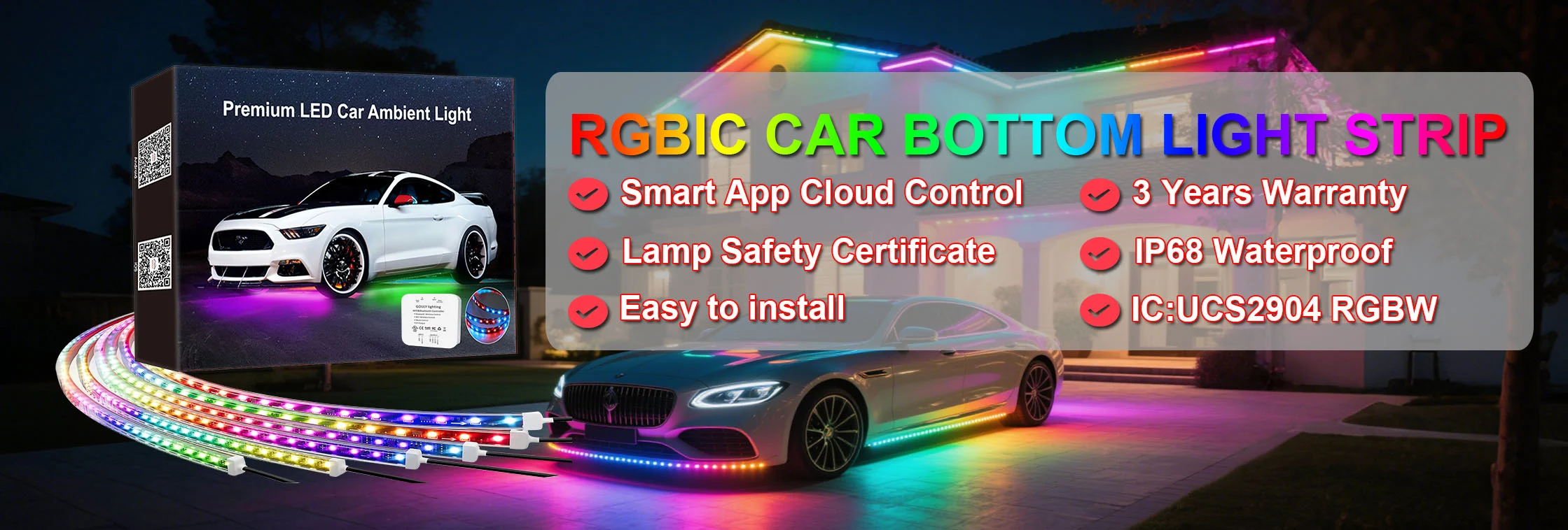 led strips for car